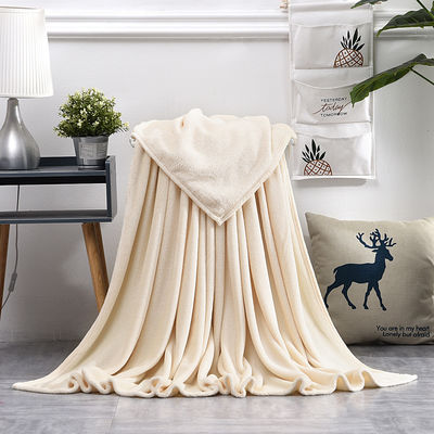 Ready for delivery cheap flannel blanket Customized Ready Made Plush Blanket Quick Delivery Manfacturer Supply