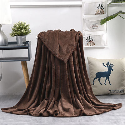 Ready for delivery cheap flannel blanket Customized Ready Made Plush Blanket Quick Delivery Manfacturer Supply