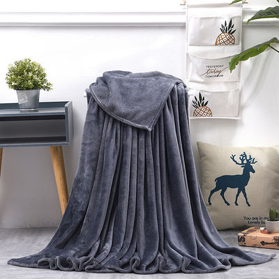 Ready for delivery cheap flannel blanket Customized Ready Made Plush Blanket Quick Delivery Manfacturer Supply