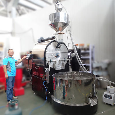 Coffee Roaster Industrial for Factory Use Coffee Roasting Machine 50kg 60kg With PLC Control