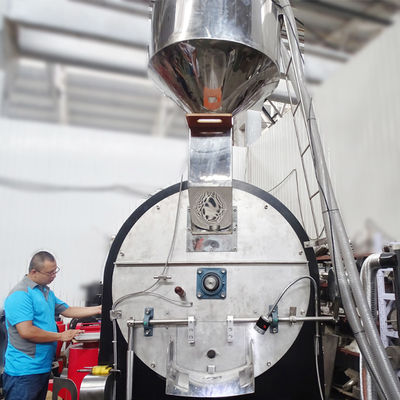 Coffee Roaster Industrial for Factory Use Coffee Roasting Machine 50kg 60kg With PLC Control
