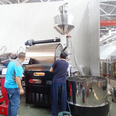 Coffee Roaster Industrial for Factory Use Coffee Roasting Machine 50kg 60kg With PLC Control
