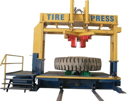 XDEM 260T Hydraulic Tire Press For Mining OTR Tires Mining Trucks Tires 23.5R25 29.5R25 35/65R35  45/68R45