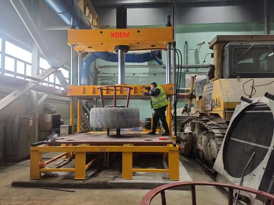 XDEM 260T Hydraulic Tire Press For Mining OTR Tires Mining Trucks Tires 23.5R25 29.5R25 35/65R35  45/68R45