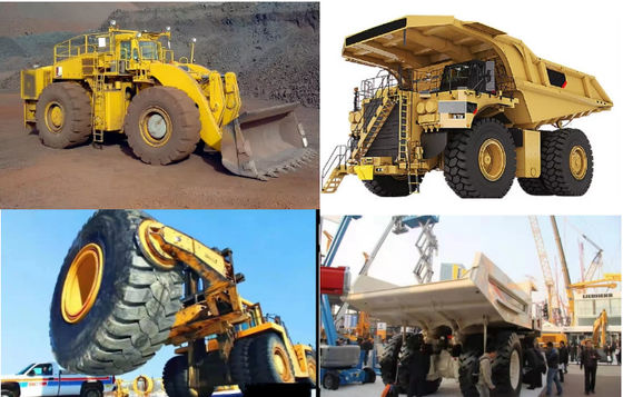 XDEM 260T Hydraulic Tire Press For Mining OTR Tires Mining Trucks Tires 23.5R25 29.5R25 35/65R35  45/68R45