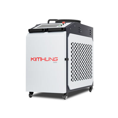High Speed Laser Cleaning Machine 1500W 2000W Air Cooling Stainless Material Metal Rust Oil Oxidation Layer Removal