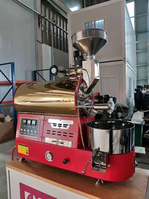 Gas Industrial 1kg 2kg 3kg 6kg Small Business Coffee Bean Roasting Machine With LPG LNG Low Consumption Household