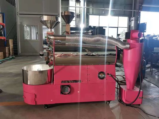 220V 3kg 6kg Coffee Roaster Machine Double Wall Stainless Steel Drum Free Add Air Gauge / Bluetooth Connect Artisan Record Curve