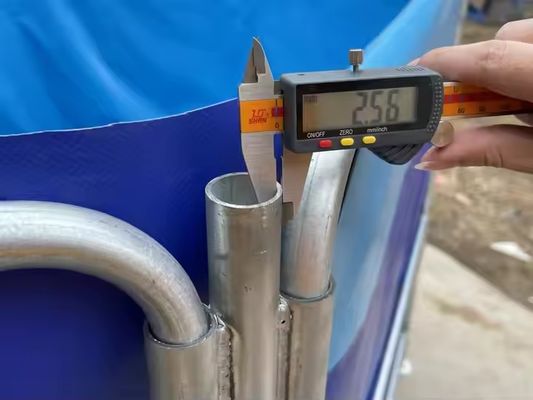 XDEM Agriculture Foldable PVC Square Tanks Tarpaulin Culture Square Fish Pond Rectangle Shape for Fish Farm Use