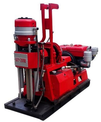 XDEM GXY-200B Portable Water Well Drilling Rig 200m Hydraulic Drilling Machine Core Drilling Equipment
