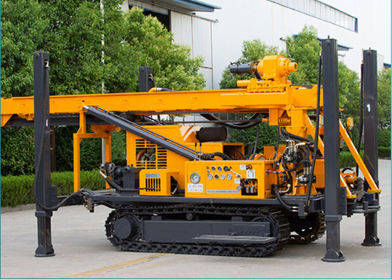 JDL350 500m Water Well Drilling Rig Deep Hole Crawler Hydraulic Exploration Coring