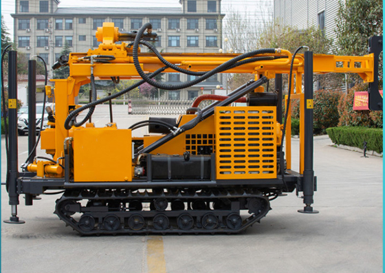 JDL350 500m Water Well Drilling Rig Deep Hole Crawler Hydraulic Exploration Coring
