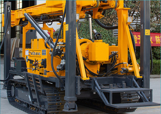 JDL350 500m Water Well Drilling Rig Deep Hole Crawler Hydraulic Exploration Coring
