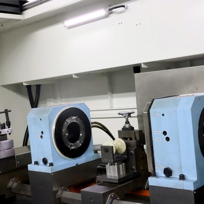 Double Spindle CNC Lathe Machine 5.5kW Electric Motor 380V
