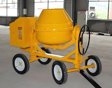 350L Diesel Portable Concrete Mixer Machine 14M³/H