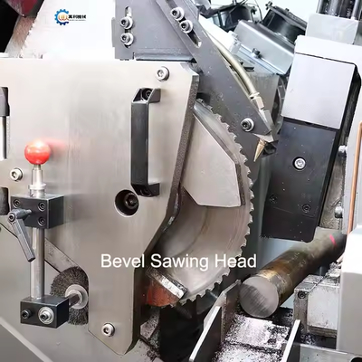 XDEM WL-75X Computerized High Speed Metal Circular Saw Machine Cnc Round Pipe Cutting Machine with Fully Automatic Feeding