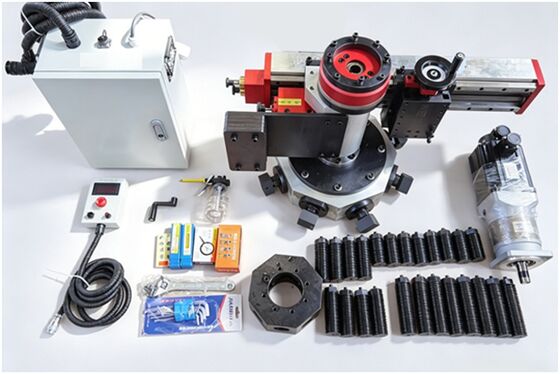 XDEM Portable Flange Facer Flange Facing Machine Shipyard Mining Repair