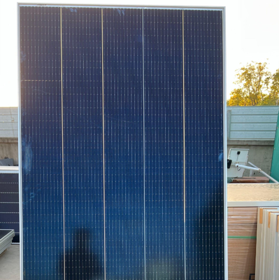 300W to 20kW Power Output Photovoltaic Equipment with 12V 24V Customizable Voltage and Galvanized Finish Wall Mount Solar Panel for Solar Power Generation