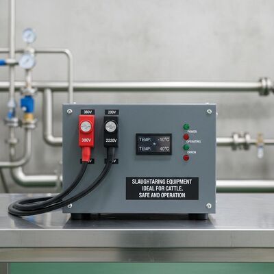 220V 380V Semi-automatic Stainless Steel Slaughtering Equipment with PLC Control for Pigs Cattle Sheep