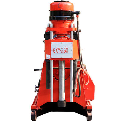 GXY-360 Spindle Rotary Geological Core Drilling Rig Max 500m Depth Hydraulic Engineering Exploration Drill Machine For Rock Coring Water Well Grouting Highway Railway Survey Equipment