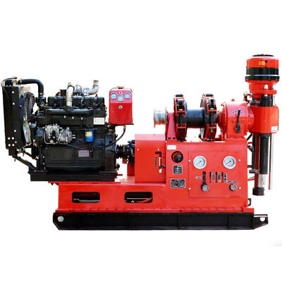 GXY-360 Spindle Rotary Geological Core Drilling Rig Max 500m Depth Hydraulic Engineering Exploration Drill Machine For Rock Coring Water Well Grouting Highway Railway Survey Equipment