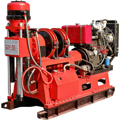 GXY-360 Spindle Rotary Geological Core Drilling Rig Max 500m Depth Hydraulic Engineering Exploration Drill Machine For Rock Coring Water Well Grouting Highway Railway Survey Equipment