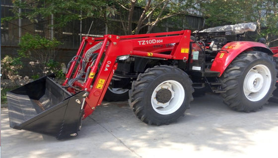 TZ04D Farm Tractor Attachments , 0.16m3 Tractor Front End Loader Bucket