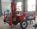 210m Portable Hydraulic Water Well Drilling Machine With 150r/Min Rotation Speed