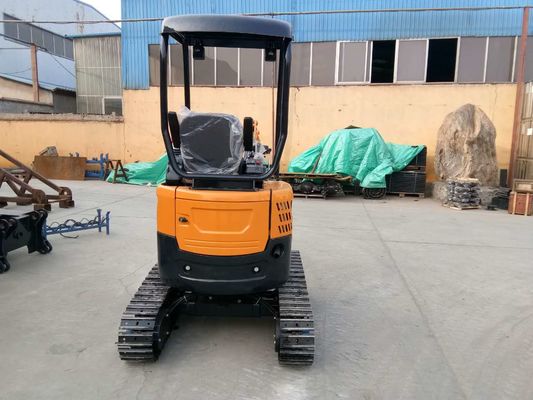 2000rmp 2 Ton Mini Excavator , 20hp Walk Behind Mini Excavator