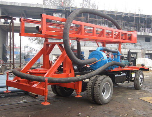 Portable 132kw 300m Well Drilling Machine For Bridge Foundation