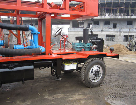 Portable 132kw 300m Well Drilling Machine For Bridge Foundation