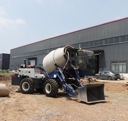 XDEM 3.5m3 Concrete Truck Mixer Self Loading 85kw 7830x2680x4170mm 7800 Kg