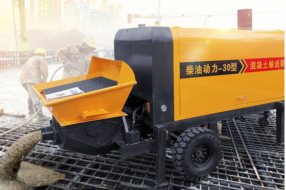 37KW XDEM Concrete Delivery Pump 15Mpa 30 Cubic Meters Drag Pump