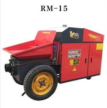XDEM Concrete Delivery Pump 15Mpa 15KW 15 Cubic Meters Drag Pump