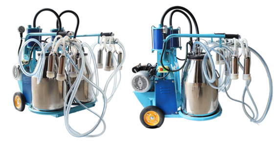 Portable Mobile Sheep Milking Machine Anti-Corrosion Farm Milker For Small Livestock Farms