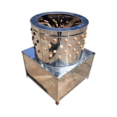 XDEM Commercial Chicken Plucker Machine 60 Barrel Stainless Steel Poultry Depilator for Chicken Duck Goose Automatic Feather Removing Machine