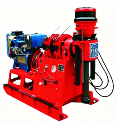 XDEM Chongtan XY-2B Spindle Type Core Drilling Rig 530m Geological Exploration Drilling Machine Max 300mm Borehole Water Well Grouting Micro Pile Drill Rig With Diesel & Electric Dual Power
