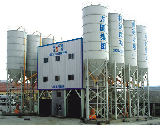 XDEM 2X90kW 300m3/H Stationary Concrete Batching Plant HZS300